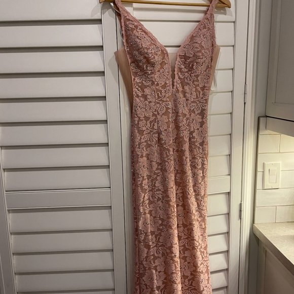 Jovani Pink Prom Dress - Picture 3 of 10